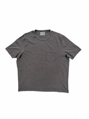 Faherty Shirt Men’s Xl Sunwashed Organic Cotton Pocket Tee T Shirt Gray